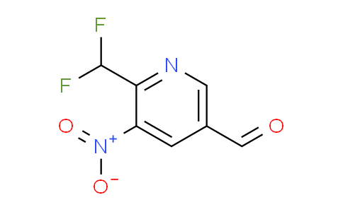 2-(Difluoromethyl)-3-nitropyridine-5-carboxaldehyde