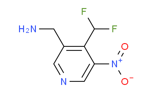 3-(Aminomethyl)-4-(difluoromethyl)-5-nitropyridine
