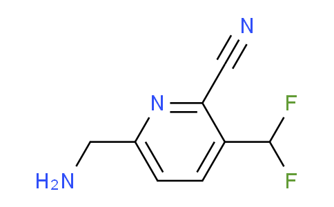 AM140480 | 1806755-85-0 | 6-(Aminomethyl)-2-cyano-3-(difluoromethyl)pyridine