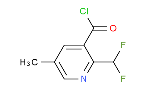 AM140482 | 1806774-90-2 | 2-(Difluoromethyl)-5-methylpyridine-3-carbonyl chloride