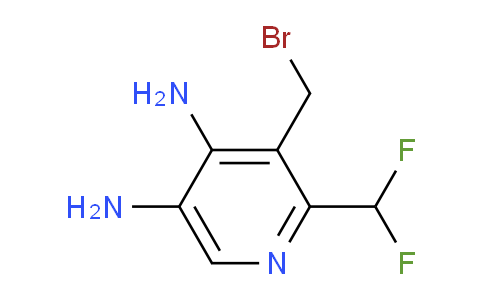 AM140483 | 1804696-45-4 | 3-(Bromomethyl)-4,5-diamino-2-(difluoromethyl)pyridine