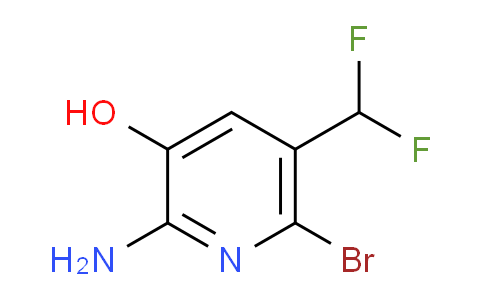 AM14050 | 1804722-72-2 | 2-Amino-6-bromo-5-(difluoromethyl)-3-hydroxypyridine