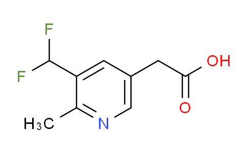 AM140511 | 1805010-28-9 | 3-(Difluoromethyl)-2-methylpyridine-5-acetic acid