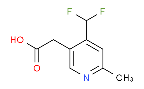 AM140515 | 1806071-78-2 | 4-(Difluoromethyl)-2-methylpyridine-5-acetic acid