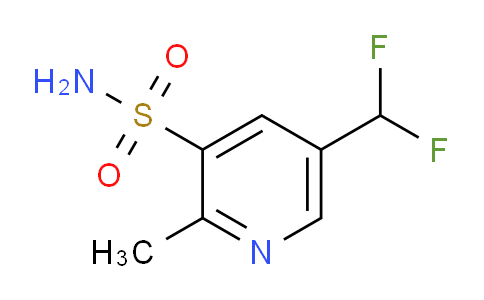 5-(Difluoromethyl)-2-methylpyridine-3-sulfonamide
