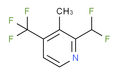 2-(Difluoromethyl)-3-methyl-4-(trifluoromethyl)pyridine