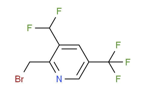 2-(Bromomethyl)-3-(difluoromethyl)-5-(trifluoromethyl)pyridine