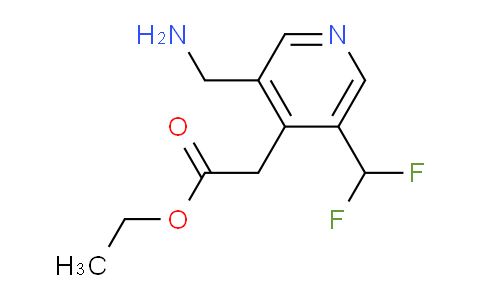 AM140559 | 1804712-59-1 | Ethyl 3-(aminomethyl)-5-(difluoromethyl)pyridine-4-acetate