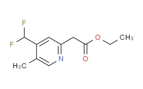 AM140560 | 1805298-03-6 | Ethyl 4-(difluoromethyl)-5-methylpyridine-2-acetate