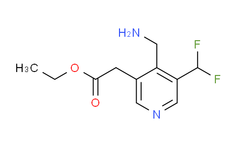 AM140562 | 1805280-90-3 | Ethyl 4-(aminomethyl)-3-(difluoromethyl)pyridine-5-acetate
