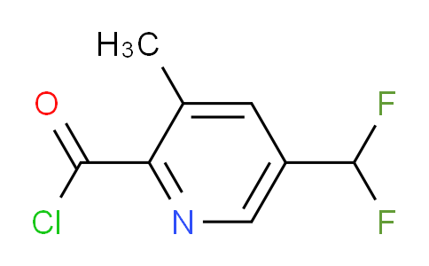 AM140571 | 1804444-63-0 | 5-(Difluoromethyl)-3-methylpyridine-2-carbonyl chloride