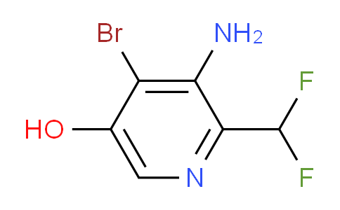 AM14058 | 1804722-79-9 | 3-Amino-4-bromo-2-(difluoromethyl)-5-hydroxypyridine