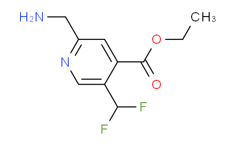 AM140585 | 1806795-27-6 | Ethyl 2-(aminomethyl)-5-(difluoromethyl)pyridine-4-carboxylate
