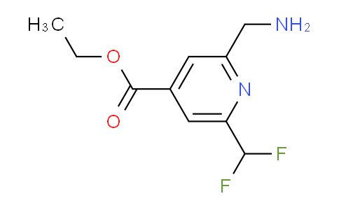 AM140587 | 1805319-43-0 | Ethyl 2-(aminomethyl)-6-(difluoromethyl)pyridine-4-carboxylate