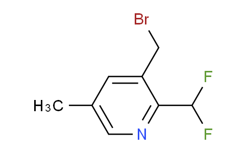 AM140590 | 1805278-84-5 | 3-(Bromomethyl)-2-(difluoromethyl)-5-methylpyridine