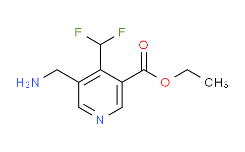 AM140591 | 1806792-22-2 | Ethyl 3-(aminomethyl)-4-(difluoromethyl)pyridine-5-carboxylate