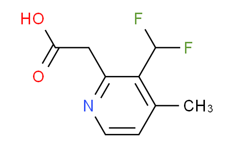 AM140592 | 1806773-91-0 | 3-(Difluoromethyl)-4-methylpyridine-2-acetic acid