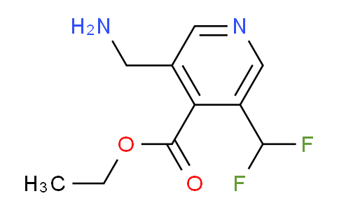 AM140594 | 1803690-77-8 | Ethyl 3-(aminomethyl)-5-(difluoromethyl)pyridine-4-carboxylate