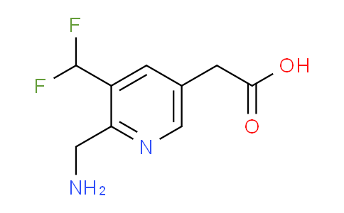 AM140605 | 1804442-10-1 | 2-(Aminomethyl)-3-(difluoromethyl)pyridine-5-acetic acid