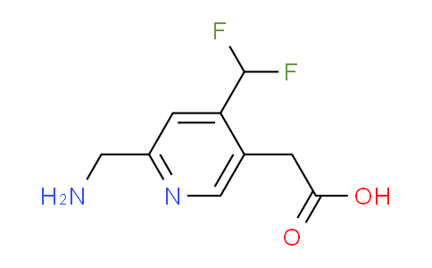 AM140607 | 1804696-50-1 | 2-(Aminomethyl)-4-(difluoromethyl)pyridine-5-acetic acid