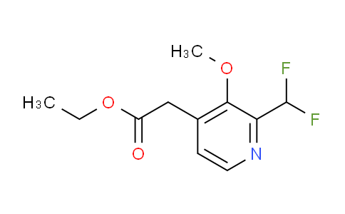 AM140633 | 1806060-59-2 | Ethyl 2-(difluoromethyl)-3-methoxypyridine-4-acetate