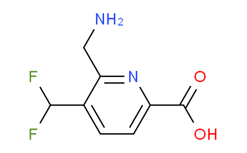 AM140637 | 1803690-43-8 | 2-(Aminomethyl)-3-(difluoromethyl)pyridine-6-carboxylic acid