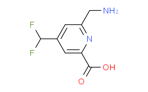 AM140638 | 1806794-77-3 | 2-(Aminomethyl)-4-(difluoromethyl)pyridine-6-carboxylic acid