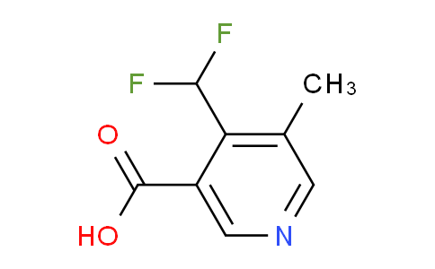AM140641 | 1805010-09-6 | 4-(Difluoromethyl)-3-methylpyridine-5-carboxylic acid
