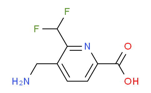 AM140642 | 1803690-49-4 | 3-(Aminomethyl)-2-(difluoromethyl)pyridine-6-carboxylic acid