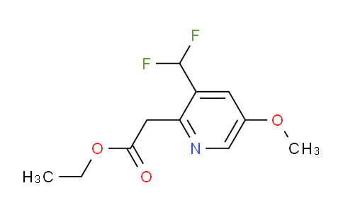 AM140651 | 1806804-06-7 | Ethyl 3-(difluoromethyl)-5-methoxypyridine-2-acetate