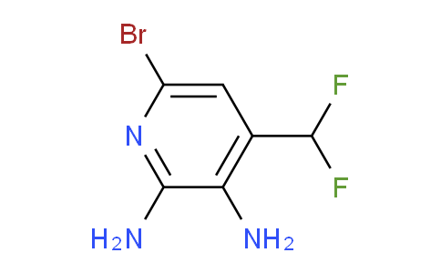 AM140662 | 1803696-28-7 | 6-Bromo-2,3-diamino-4-(difluoromethyl)pyridine