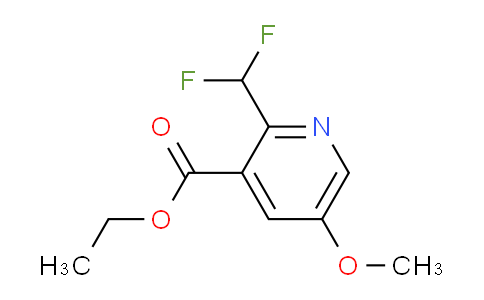 AM140673 | 1806064-28-7 | Ethyl 2-(difluoromethyl)-5-methoxypyridine-3-carboxylate
