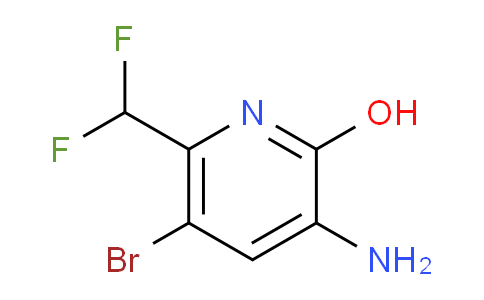 AM14068 | 1805286-78-5 | 3-Amino-5-bromo-6-(difluoromethyl)-2-hydroxypyridine