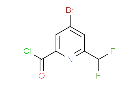 AM140698 | 1806786-28-6 | 4-Bromo-2-(difluoromethyl)pyridine-6-carbonyl chloride