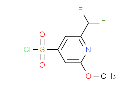 AM140707 | 1804689-20-0 | 2-(Difluoromethyl)-6-methoxypyridine-4-sulfonyl chloride