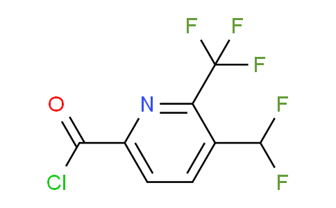 AM140718 | 1804693-77-3 | 3-(Difluoromethyl)-2-(trifluoromethyl)pyridine-6-carbonyl chloride