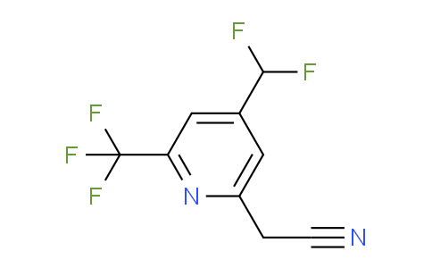 AM140725 | 1805301-62-5 | 4-(Difluoromethyl)-2-(trifluoromethyl)pyridine-6-acetonitrile