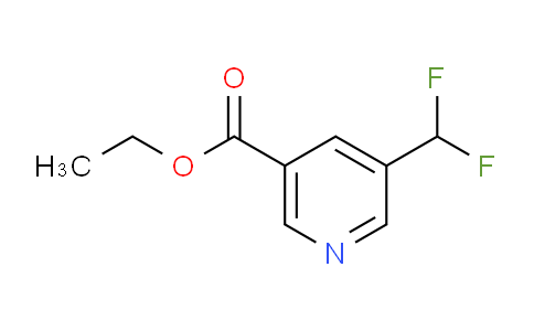 AM140732 | 1806766-20-0 | Ethyl 3-(difluoromethyl)pyridine-5-carboxylate