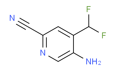 AM140741 | 1806761-90-9 | 5-Amino-2-cyano-4-(difluoromethyl)pyridine