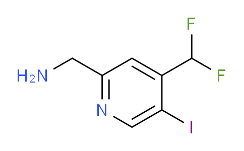 AM140748 | 1804687-97-5 | 2-(Aminomethyl)-4-(difluoromethyl)-5-iodopyridine