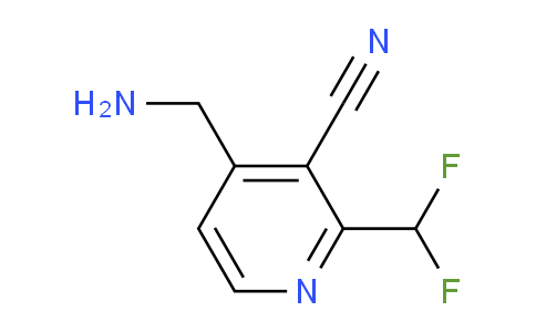 4-(Aminomethyl)-3-cyano-2-(difluoromethyl)pyridine