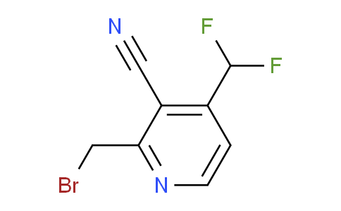 AM140757 | 1804753-19-2 | 2-(Bromomethyl)-3-cyano-4-(difluoromethyl)pyridine