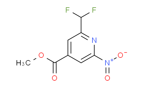 AM140762 | 1803694-33-8 | Methyl 2-(difluoromethyl)-6-nitropyridine-4-carboxylate AM140762 | 1803694-33-8 | Methyl 2-(difluoromethyl)-6-nitropyridine-4-carboxylate