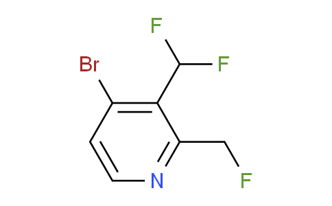 AM140766 | 1805295-42-4 | 4-Bromo-3-(difluoromethyl)-2-(fluoromethyl)pyridine AM140766 | 1805295-42-4 | 4-Bromo-3-(difluoromethyl)-2-(fluoromethyl)pyridine