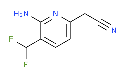 AM140772 | 1804755-71-2 | 2-Amino-3-(difluoromethyl)pyridine-6-acetonitrile
