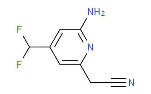 AM140773 | 1805012-94-5 | 2-Amino-4-(difluoromethyl)pyridine-6-acetonitrile
