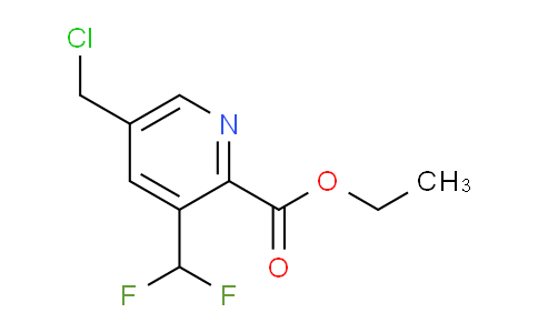 AM140783 | 1805230-80-1 | Ethyl 5-(chloromethyl)-3-(difluoromethyl)pyridine-2-carboxylate