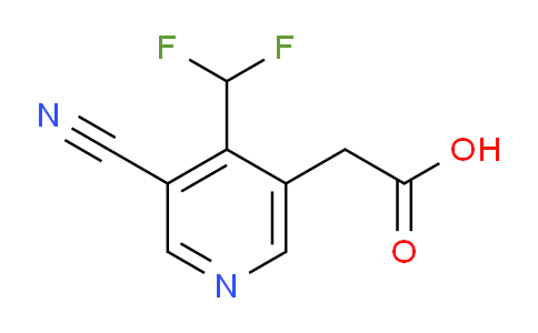 AM140790 | 1806785-54-5 | 3-Cyano-4-(difluoromethyl)pyridine-5-acetic acid