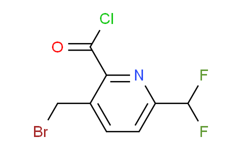 AM140797 | 1805144-09-5 | 3-(Bromomethyl)-6-(difluoromethyl)pyridine-2-carbonyl chloride