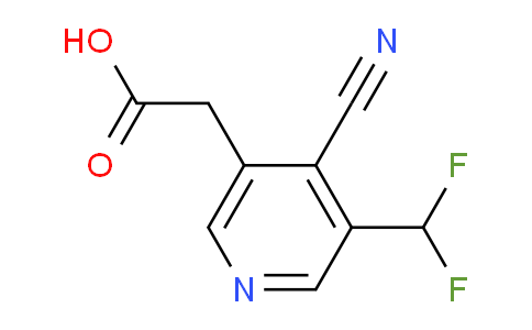 AM140798 | 1805319-39-4 | 4-Cyano-3-(difluoromethyl)pyridine-5-acetic acid